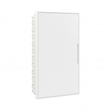 Щиток встраиваемый FRAME 36мод. с бел. дверцей с 4 шинами PEN (2шт на 8 отверст. и 2шт на 10 отверст.) бел. DKC F36B1WW