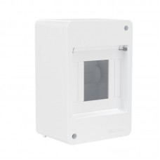 Щиток 4 мод настенный без дверцы бел. DKC F04W0W0