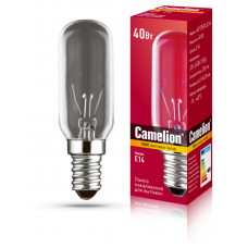 Лампа накаливания MIC 40/T25/CL/E14 для вытяжек Camelion 12984