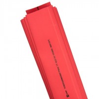 Трубка термоусадочная ТУТ нг 20/10 красный 1м (упаковка 50 шт) PROxima EKF tut-20-r-1m