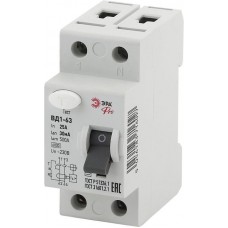 Выключатель дифференциального тока (УЗО) 1P+N 63А 300мА ВД1-63 Pro NO-902-30 ЭРА Б0031877