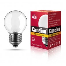 Лампа накаливания MIC D FR 40Вт E27 Camelion 9869