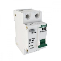 Выключатель автоматический дифференциального тока 1Р+N С 10А 30мА 4.5кА ДИФ-103 16012DEK