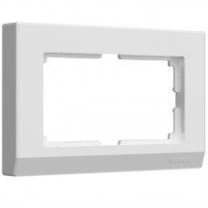 Рамка для двойной розетки (белый) WL04-Frame-01-DBL-white