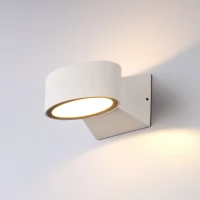 Blinc черный уличный настенный светодиодный светильник 1549 TECHNO LED