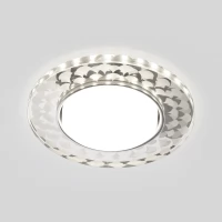 Встраиваемый точечный светильник с LED подсветкой 3037 GX53