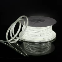 Светодиодная лента  220V 14,4W 120Led 2835 IP65 6500 холодный белый, 50 м
