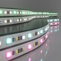 Светодиодная лента  24V 16W 90Led 5050+2835+2835 IP20 MIX RGB/теплый белый/холодный белый, 5м