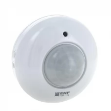 Датчик движения (ИК) MS-20B (ДД) потолочный 1200Вт 360° до 6м IP33 EKF dd-ms-20B