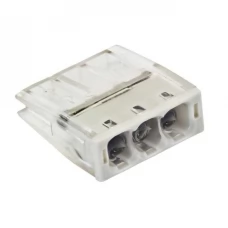 Клемма СМК 2273-243 (с пастой) 3 отверстия 0.5-2.5кв.мм (100шт) PROxima EKF plc-smk-2273-243