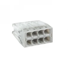 Клемма СМК 2273-248 (с пастой) 8 отверстий 0.5-2.5кв.мм (уп.50шт) PROxima EKF plc-smk-2273-248