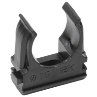 Держатель с защелкой CF16 черный IEK CTA10D-CF16-K02-100