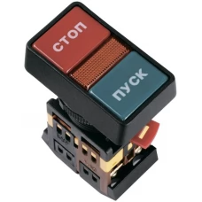 Кнопка PPBB-30N Пуск-Стоп. 1з+1р IEK BBD21-PPBB-K51