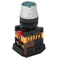 Кнопка ABLF-22 зел. 1з+1р IEK BBT10-ABLF-K06