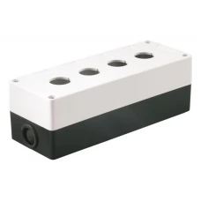 Корпус КП 104 4-м белый для кнопок IEK BKP10-4-K01