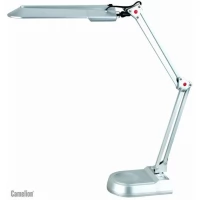 Лампа настольная Камелион KD-017A серебро 3278