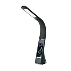 Настольный светильник Uniel c часами 5W TLD-542 Black/LED/300Lm/5000K/Dimmer UL-00001816