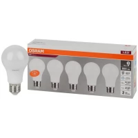 Лампа светодиодная LED Value LVCLA75 10SW/865 230В E27 2х5 RU (упаковка 5 шт) OSRAM 4058075577770