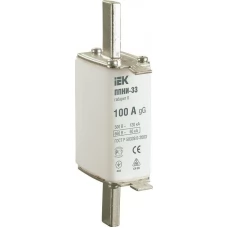 Вставка плавкая ППНИ-33 100А габарит 0 IEK DPP20-100