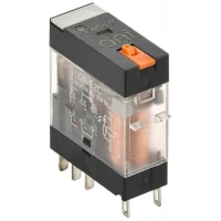 Реле общего назначения OGR-1 2C 220В AC с LED и тест кнопкой ONI OGR-1-2C-AC220V-L-B
