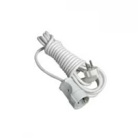 Удлинитель 1х3м без заземления 10А IP20 Makel 10007
