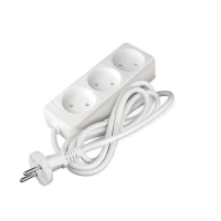 Удлинитель 3х1,5м без заземления 10А IP20 2.2кВт Союз 481S-1301