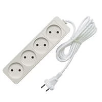 Удлинитель 4х3м без заземления 10А IP20 2.2кВт Союз 481S-1403