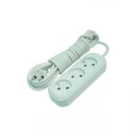 Удлинитель 3х5м без заземления 10А IP20 Makel MGP124