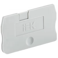 Заглушка для КПИ 2в-1,5/2.5 сер. IEK YZN11D-ZGL-002-K03