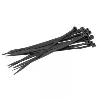Хомут кабельный 4.8х300 нейл. черный (упаковка 100 шт) EKF plc-cb-4.8x300