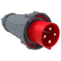 Вилка электрического кабеля 63А 3P+PE 6ч/380-415В IP67 MAGNUM ССИ-034 IEK PSN02-063-4
