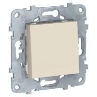 Механизм выключателя 1-клавишный Schneider Electric Unica New бежевый SchE NU520144