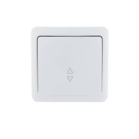 Выключатель проходной 1-клавишный LEZARD Viola 10А IP20 белый 751-0200-105