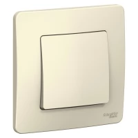 Выключатель 1-клавишный Schneider Electric Blanca 10А IP20 молочный SchE BLNVS010102