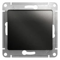 Механизм выключателя 1-клавишный Schneider Electric Glossa 10А IP20 антрацит SchE GSL000711
