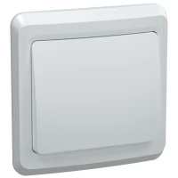 Выключатель 1-клавишный IEK Вега 10А IP20 белый EVV10-K01-10-DM