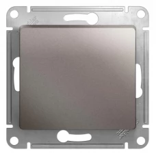 Механизм выключателя 1-клавишный Schneider Electric Glossa 10А IP20 платина SchE GSL001211