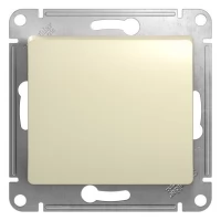 Механизм переключателя 1-клавишный Schneider Electric Glossa бежевый SchE GSL000271