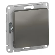 Механизм выключателя 1-клавишный Schneider Electric AtlasDesign сталь SchE ATN000911