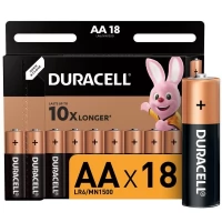 Элемент питания алкалиновый LR6-18BL BASIC (блистер 18 шт) Duracell Б0014448