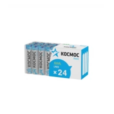 Элемент питания алкалиновый LR03 пласт. бокс (упаковка 24 шт) Космос KOCLR03_24BOX