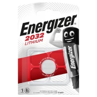 Элемент питания литиевый Lithium CR2032 BL1 (1/10/140) (блистер 1 шт) Energizer E301021302