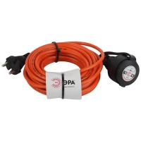 Удлинитель силовой UPx-1-2x1-10m-IP44 в бухте б/з 10м 1гнездо ПВС 2х1 Эра Б0046805