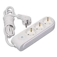 Удлинитель 3х5м с заземлением 16А защитные шторки Makel N3310063