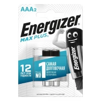 Элемент питания алкалиновый Max Plus LR03/286 BL2 (2/24) (блистер 2 шт) Energizer E301306503