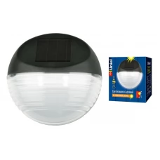 Светильник садовый USL-F-151/PТ110 BRIGHT 1хАА Ni-Mh аккумулятор в/к на солнечная батарея 2 светодиода белый свет IP44 Uniel UL-00006556