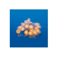 Гирлянда LED Шишки ULD-S0500-050/DTA WARM WHITE IP20 PINE CONES 5м 50 диодов теплый белый свет провод прозр. Uniel UL-00007192