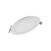 Светильник светодиодный Downlight SLIM ROUND тонкий ДВО 12Вт 4000К 880Лм IP44 ECO CLASS белый LEDVANCE 4058075154469