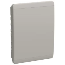 Корпус пластиковый ЩРВ-П-54 IP41 бел. дверь TEKFOR IEK TF5-KP13-V-54-41-K01-K01