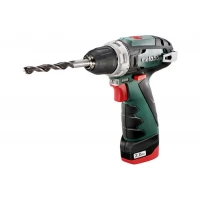 Винтоверт аккумуляторный PowerMaxx BS 10.8В 1х2.0 патрон сумка Metabo 600079500